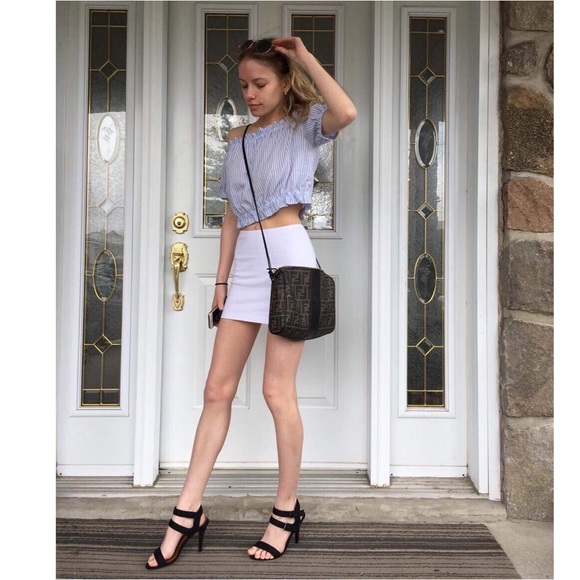 Ardene off shoulder crop top - Picture 3 of 4